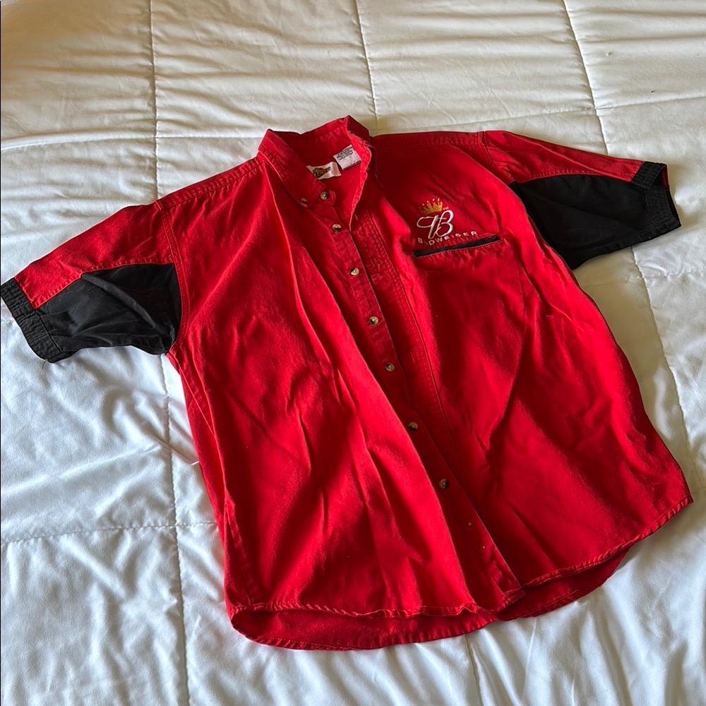 Vintage Winners Circle Budweiser Buttondown